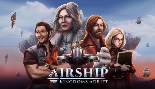 دانلود ترینر سالم بازی  Airship Kingdoms Adrift